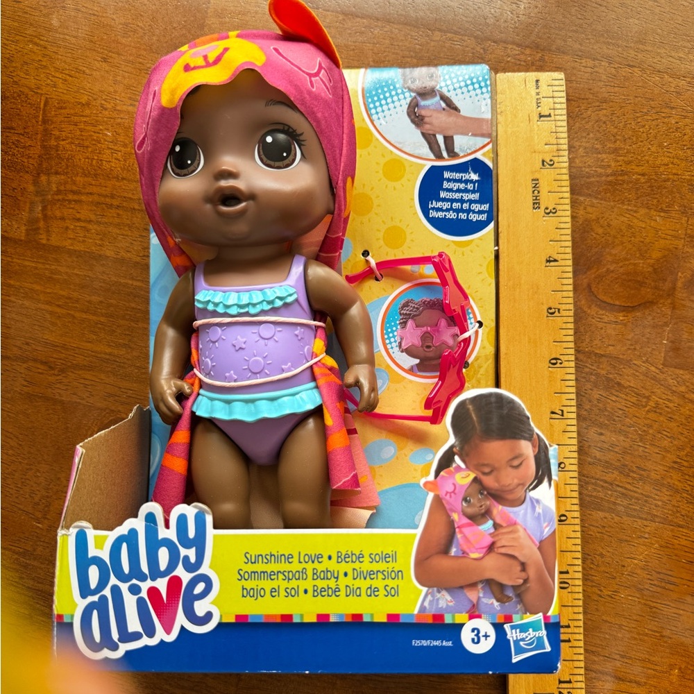 Baby Alive Sunshine Love Doll •New Unopened Box •Ages 3+ - Picture 5 of 7